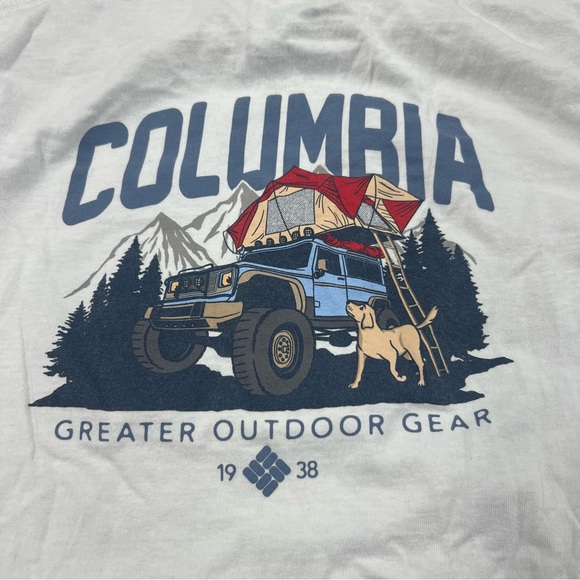 Columbia Other - Columbia Sportswear Company Truck🛻 Tent⛺️ Graphic long sleeve Tee👕 Size S